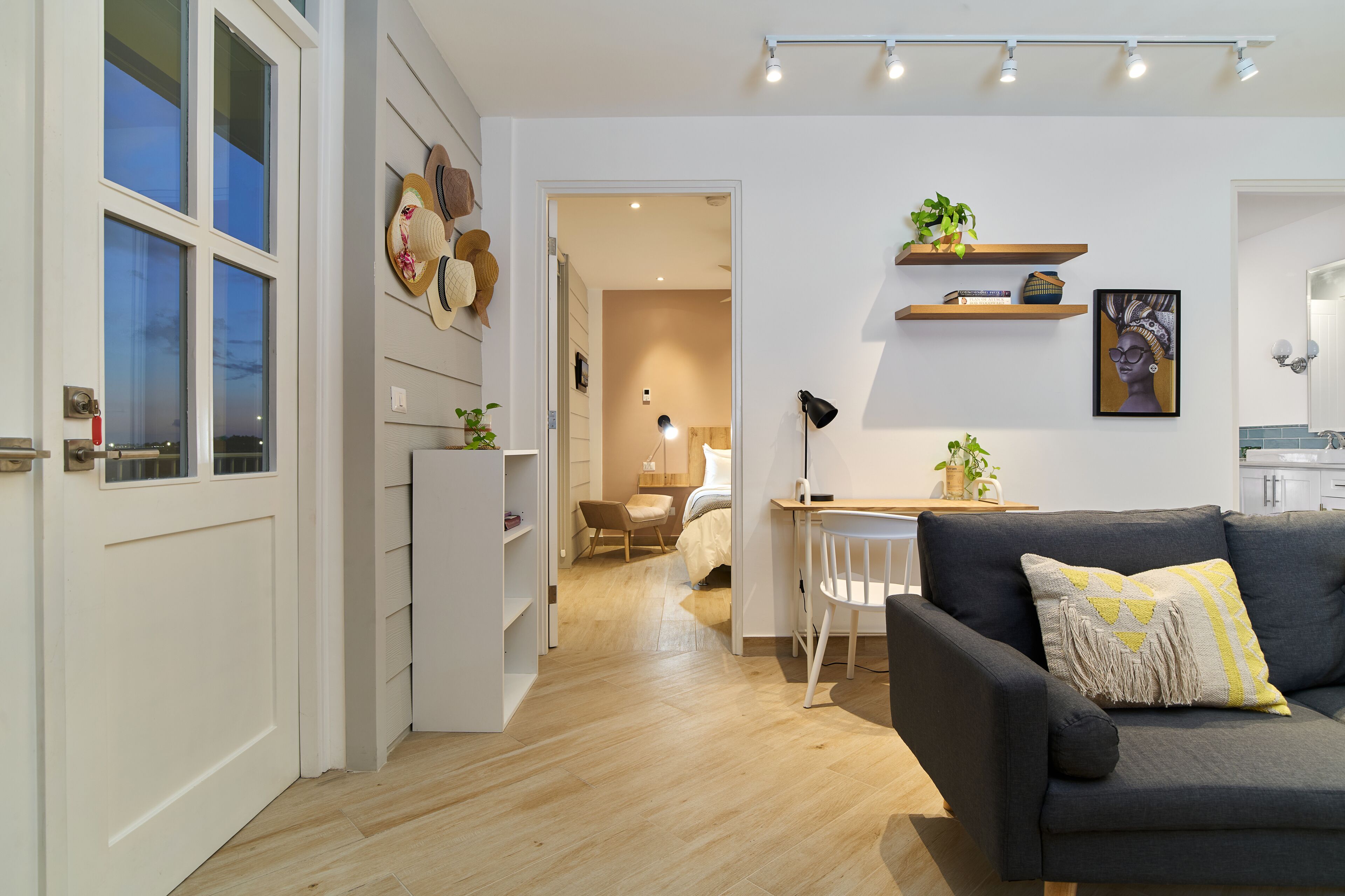 Apartamento Deluxe | Zona de estar