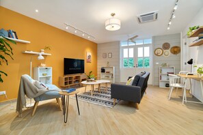 Leilighet – deluxe | Oppholdsområde