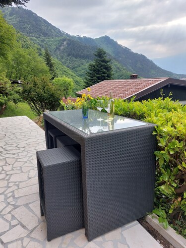 A fine bungalow in a beautiful vacation park with swimming pool.