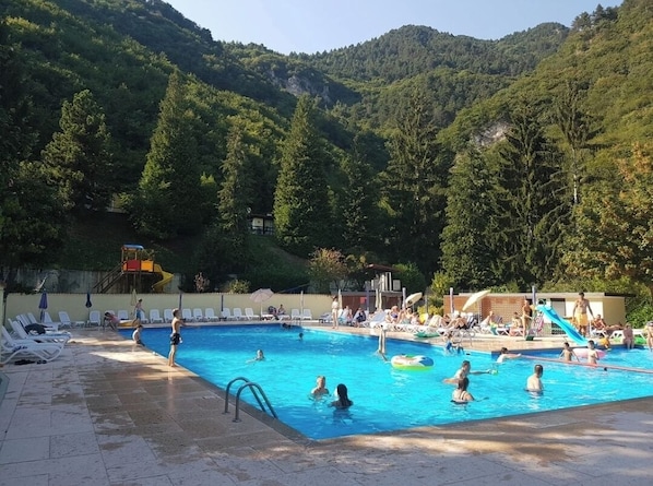 Beheizter Pool