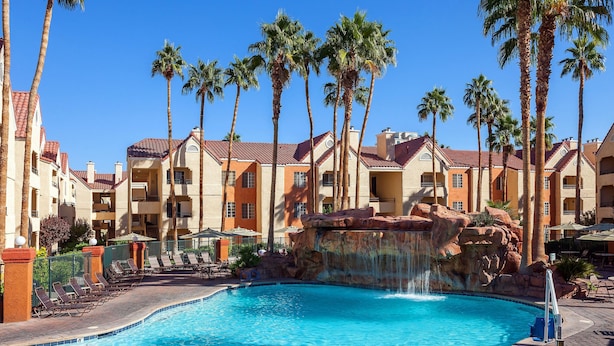 Pool - Escape to Luxury at Desert Club Resort - Next to the Las Vegas Sphere! (Las Vegas)