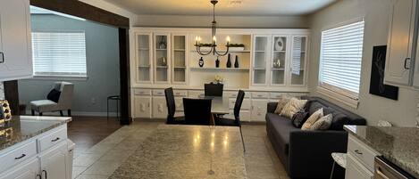 TV, table football, books