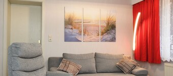 An der Wiese 3, für 2 P. Inkl. Bettw., Südterrasse mit Garten, Carport, Wlan