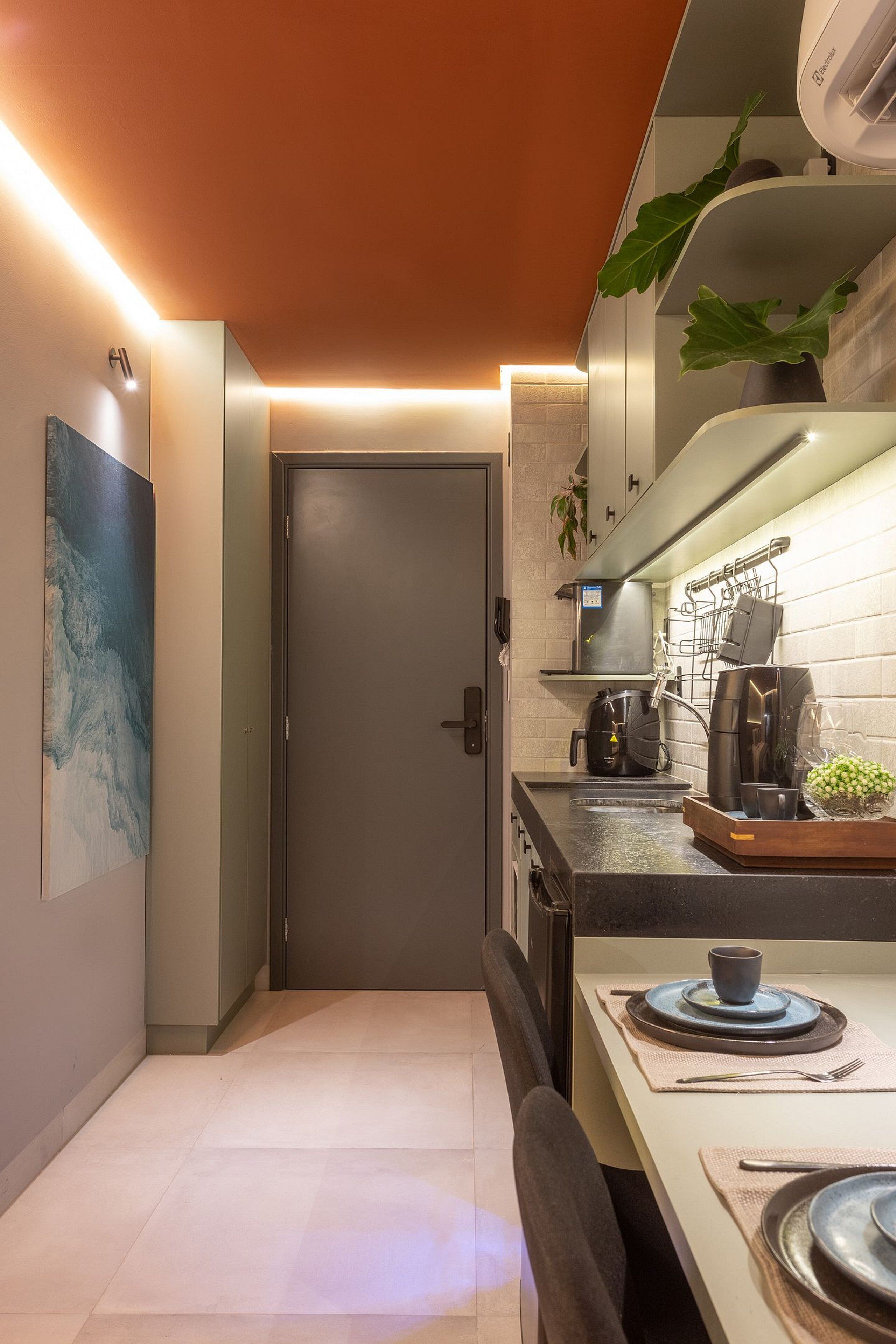Basic Apartment | Private kitchen | Mini-fridge