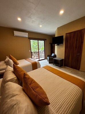Family Room, 2 Double Beds, Terrace, Mountain View | 1 bedroom, down comforters, free WiFi