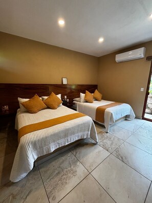 Family Room, 2 Double Beds, Terrace, Mountain View | 1 bedroom, down comforters, free WiFi