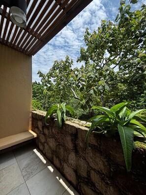Family Room, 2 Double Beds, Terrace, Mountain View | Terrace/patio