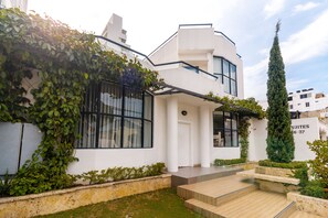 Façade de l’hébergement