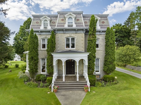 Front of property. Limestone Mansion