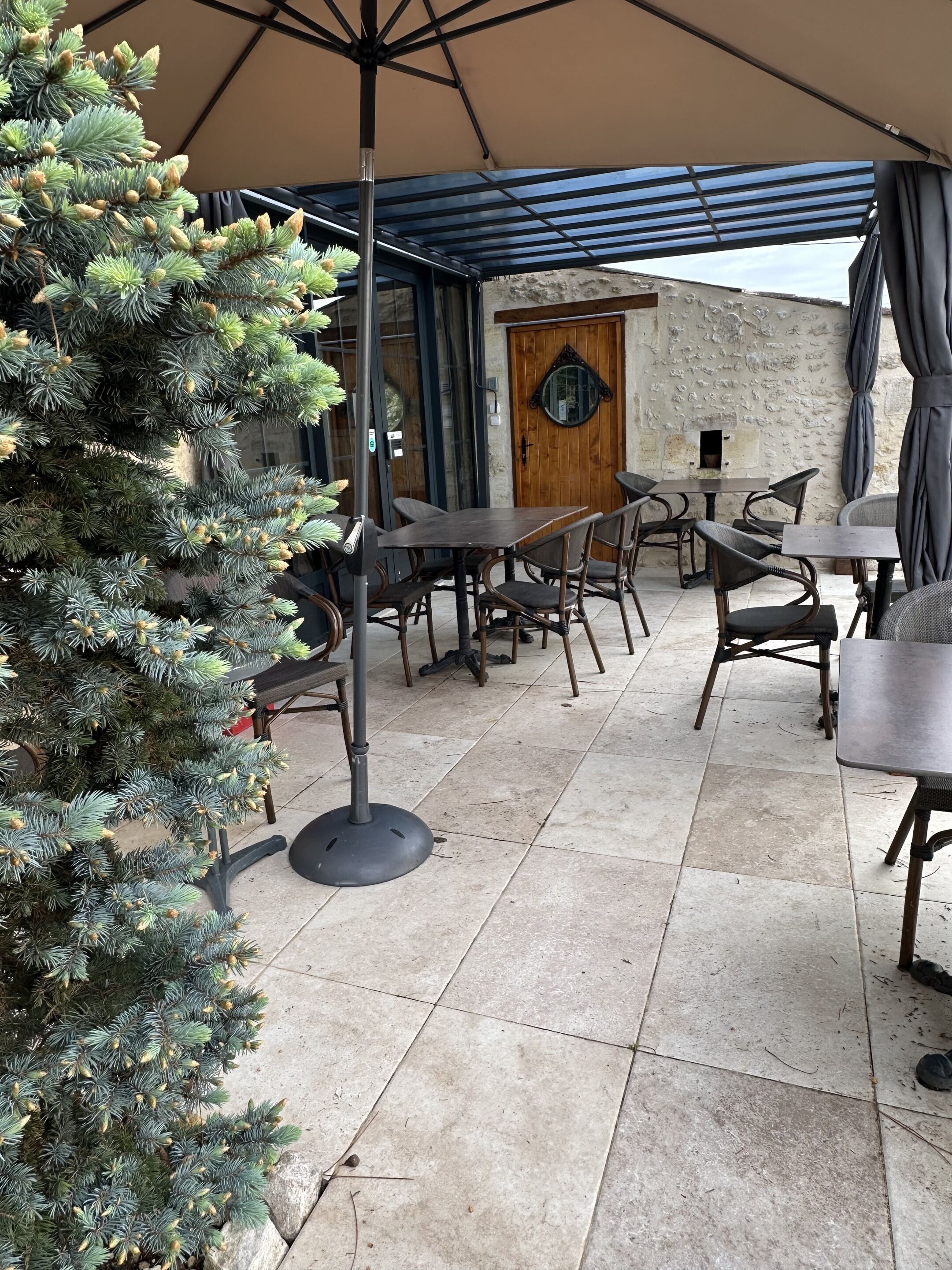 Enceinte de l’hébergement