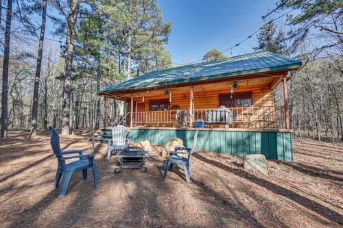 2-Cabins  One-Acre Lighted Forest Private Shooting Range 