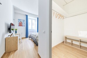 1 bedroom, iron/ironing board