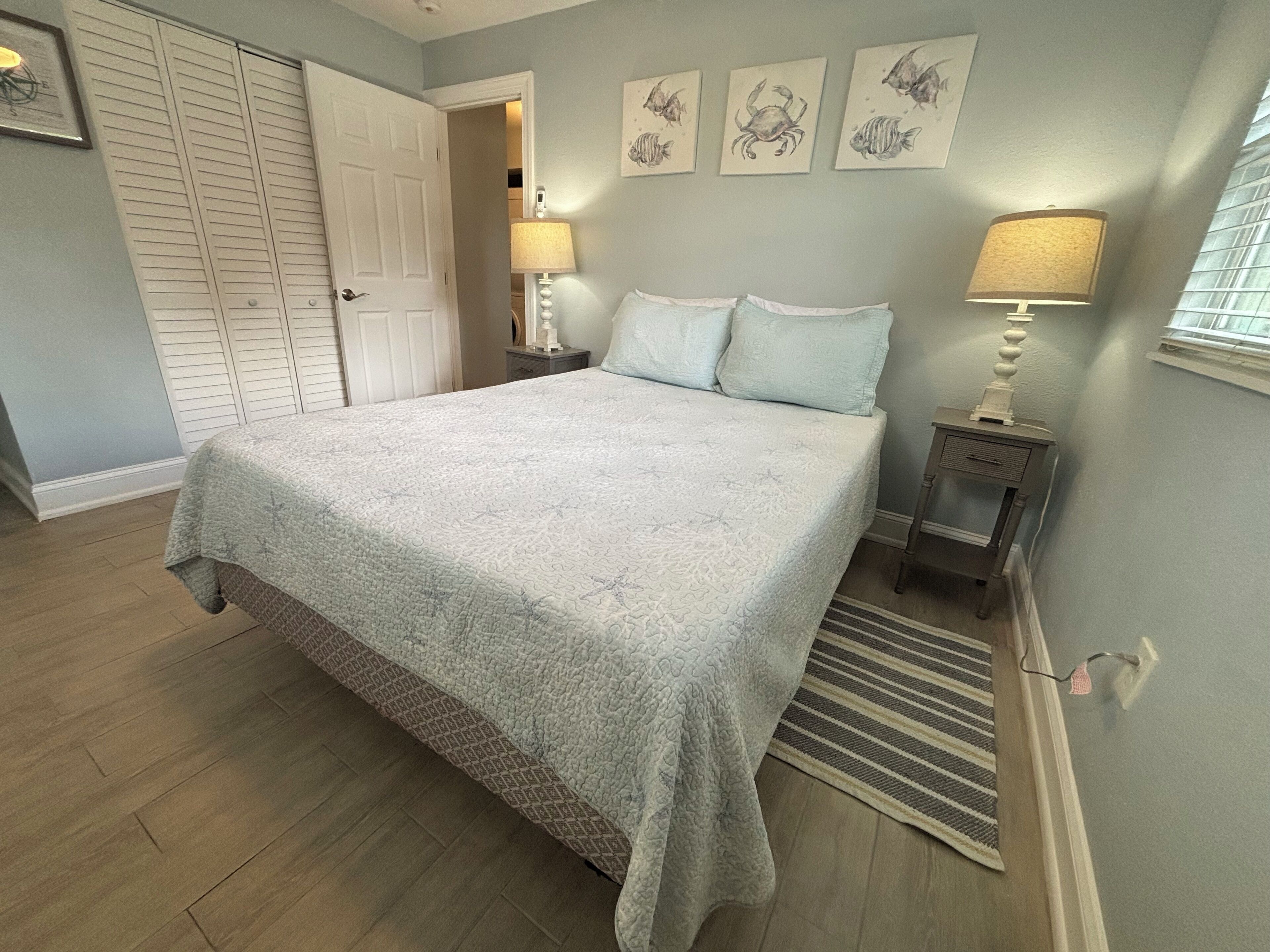 2 bedrooms, desk, iron/ironing board, free WiFi