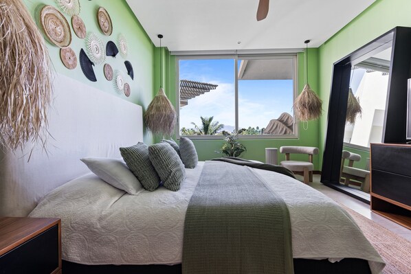 デラックス アパートメント | 3 室のベッドルーム、エジプト綿のシーツ、高級寝具、低反発ベッド