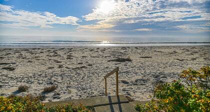 Second Floor Apartment Across from the Beach with Private Access to Beach!!!