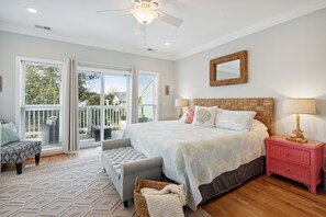 3 bedrooms, iron/ironing board, WiFi, bed sheets - Marsh & River Views, Large Screen Porch, Community Pool & Dock - Crawdads Sing (Folly Beach)