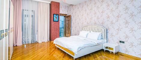 4 間睡房、熨斗/熨衫板、Wi-Fi、床單