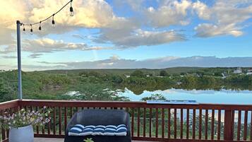 Comfort Villa, 3 Bedrooms, Private Pool, Lagoon View | Terrace/patio