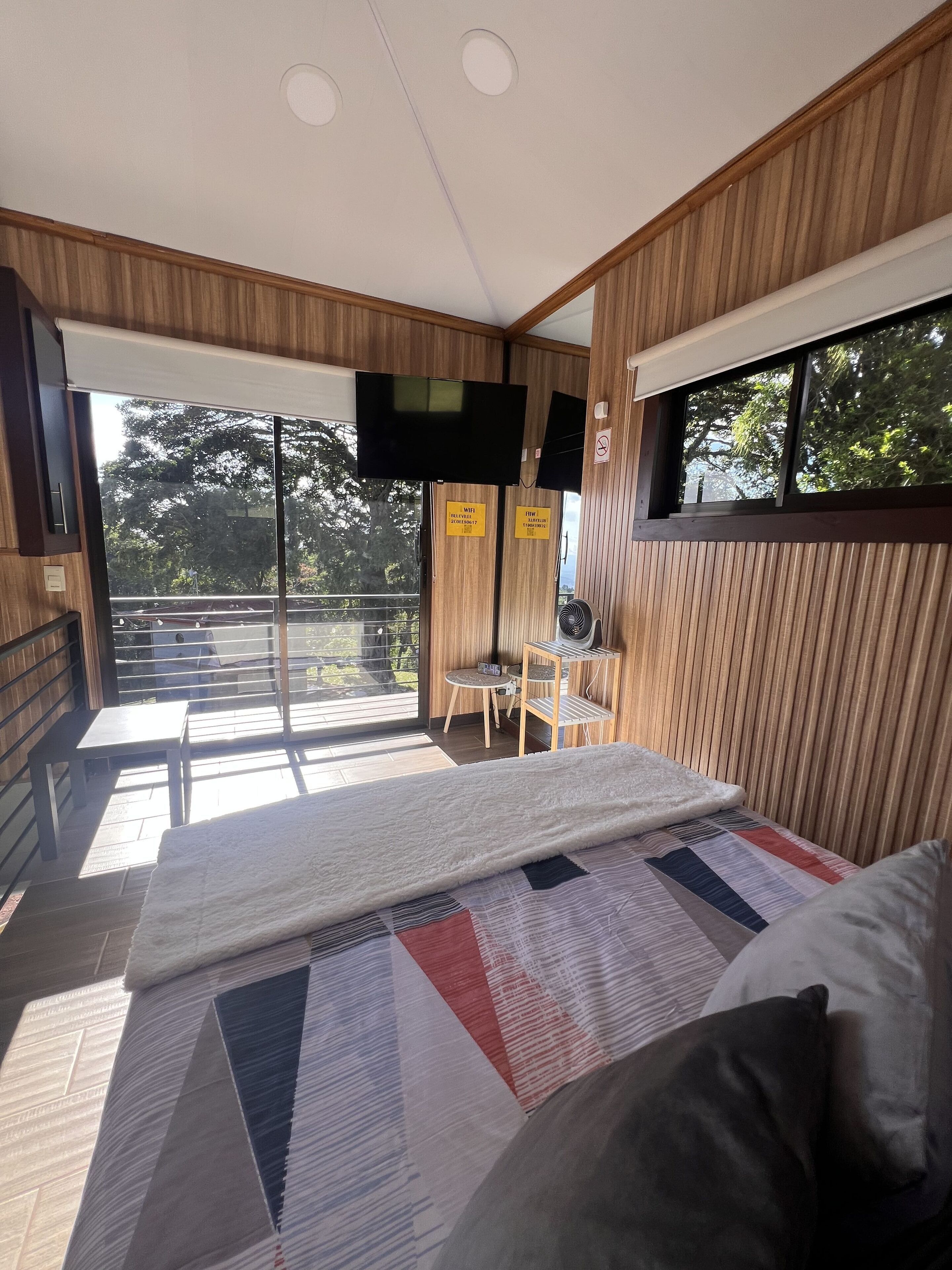 Premium bedding, free WiFi, bed sheets