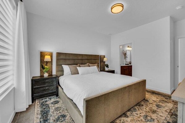 3 bedrooms, iron/ironing board, travel crib, free WiFi