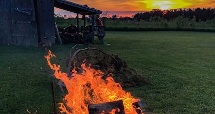 NEWLY Updated house 3 min to Lake Cadillac & Mitchell, KING bed. Lots of parking