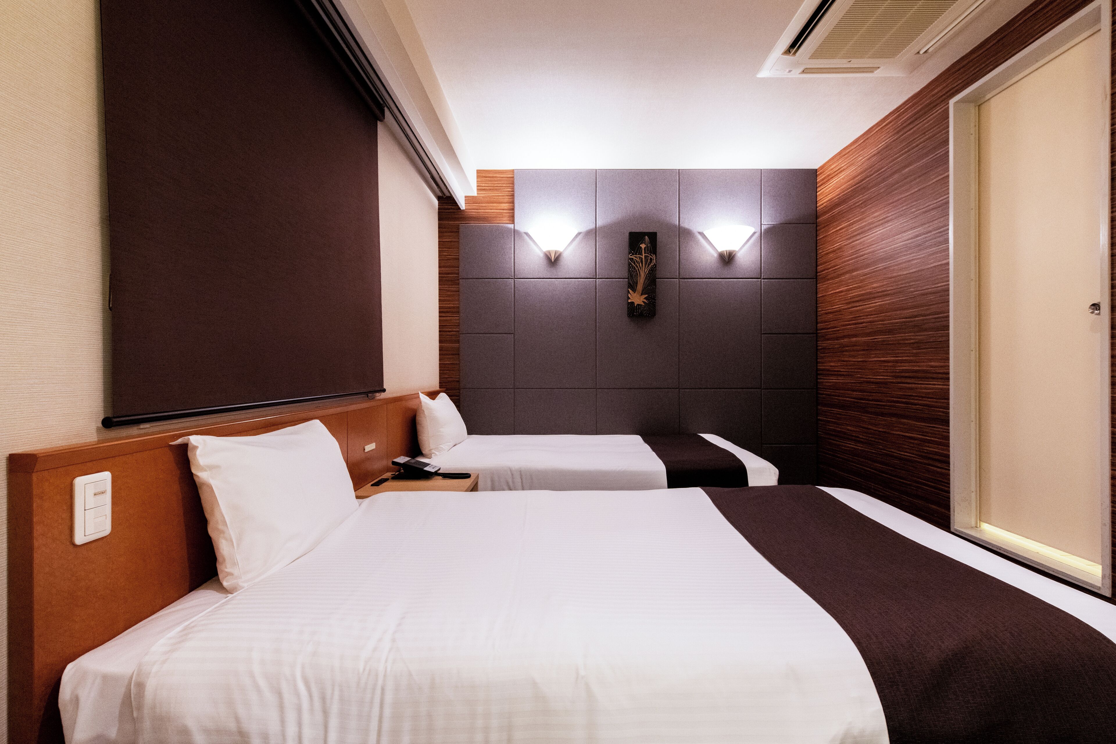 雙床房 | 免費 Wi-Fi、床單