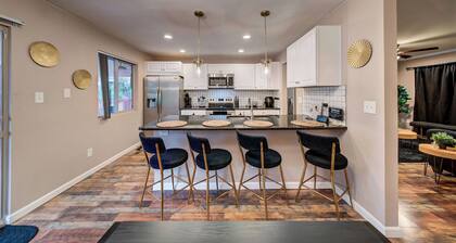 Chic 4BR Home w/Game Room & Cinema - City Close!