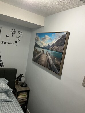 2 chambres, fer et planche Ă repasser, Wi-Fi, literie fournie