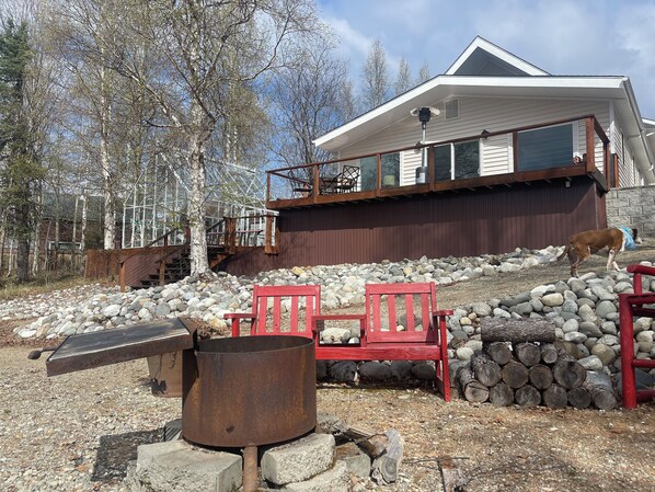 Property grounds - Dockside Dreams on Nancy Lake with game room! (Willow)