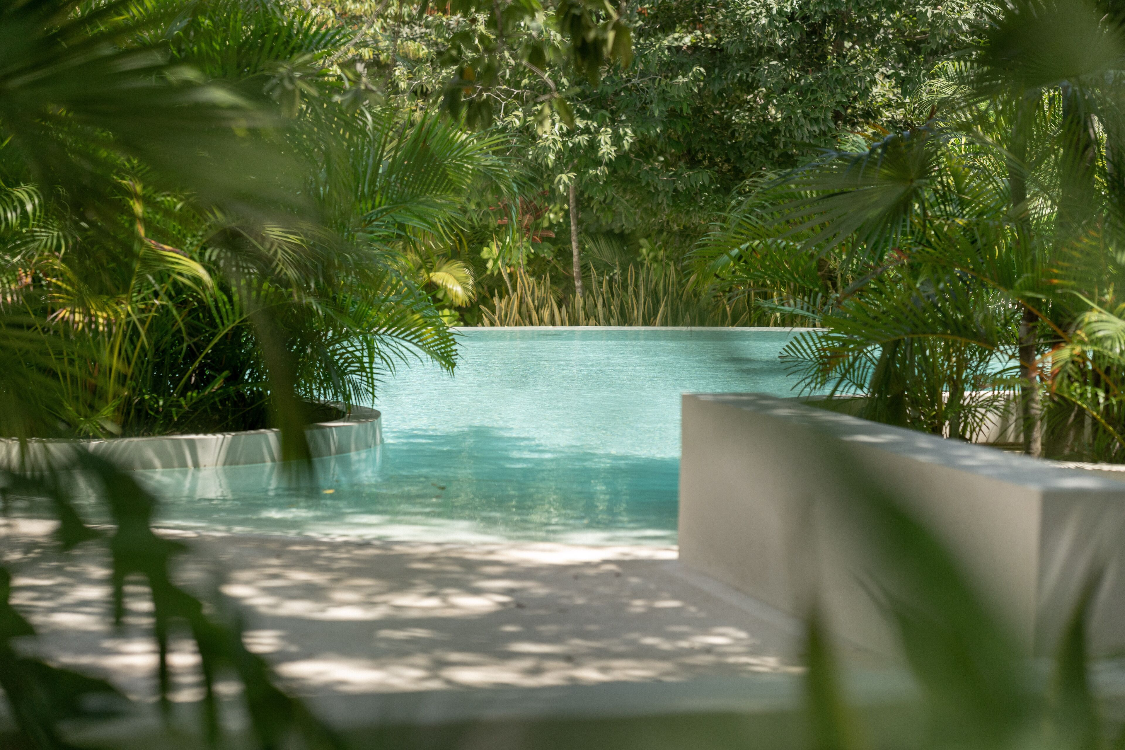 Alberca al aire libre 