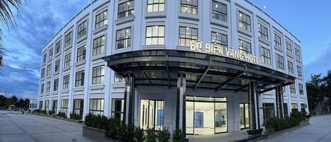 Fachada de la propiedad