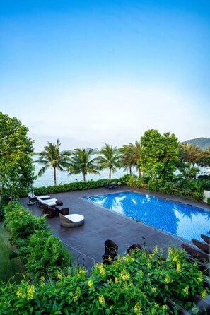Pemandangan dari properti