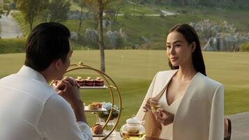 Uitzicht vanuit accommodatie