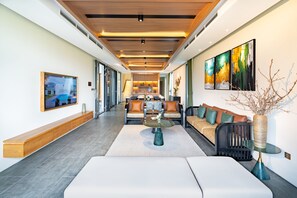 Vila premier | Área de estar | TV de tela plana