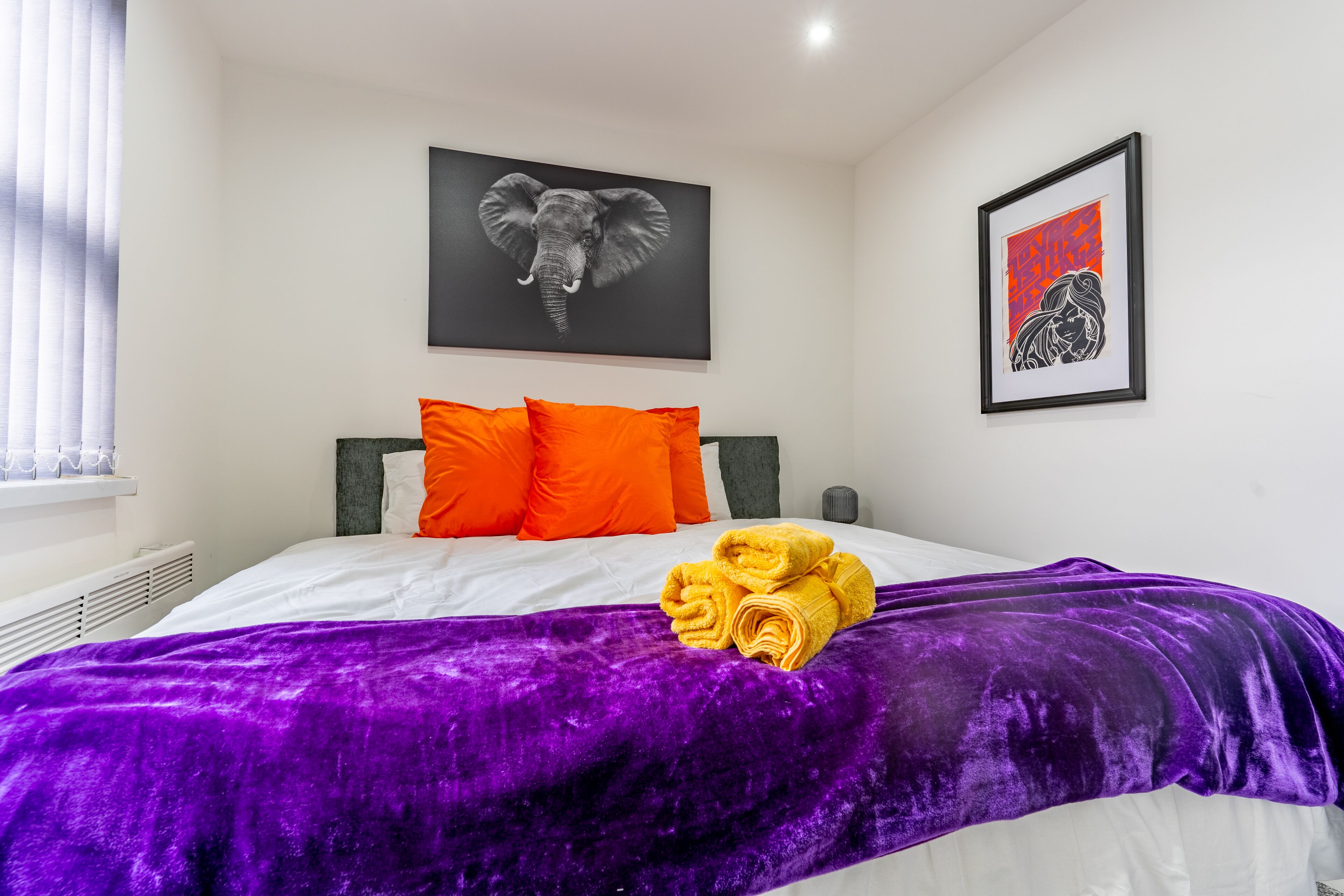 1 bedroom, WiFi, bed sheets
