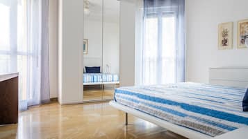 2 間睡房、熨斗/熨衫板、免費 Wi-Fi、床單