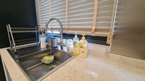 Three-Bedroom Garden View (Khun Oh) | Private kitchen | Electric kettle - Castello Di Mare (Cha-am)