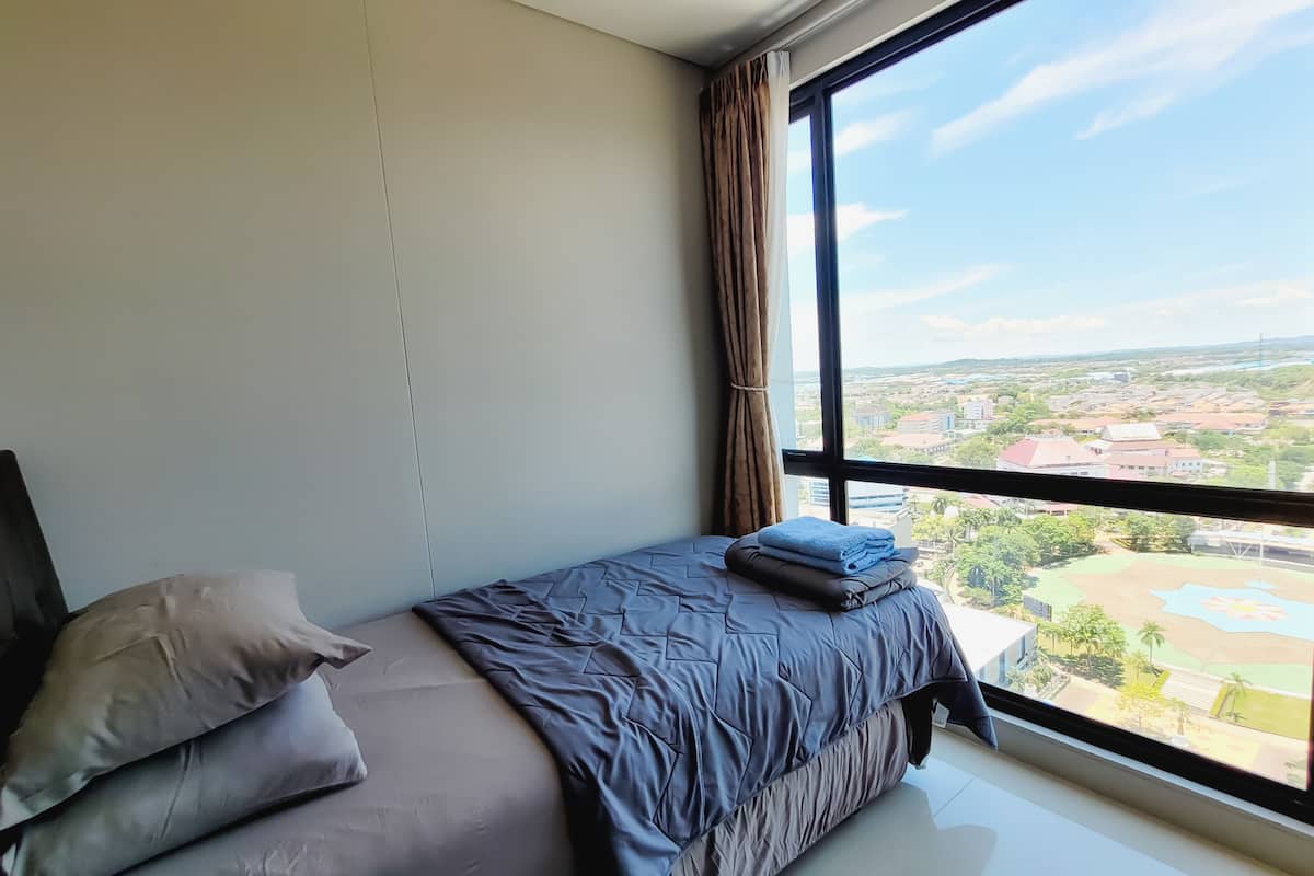 Panoramic Apartment, 2 Bedrooms, Non Smoking, City View | 2 bedrooms, premium bedding, individually decorated