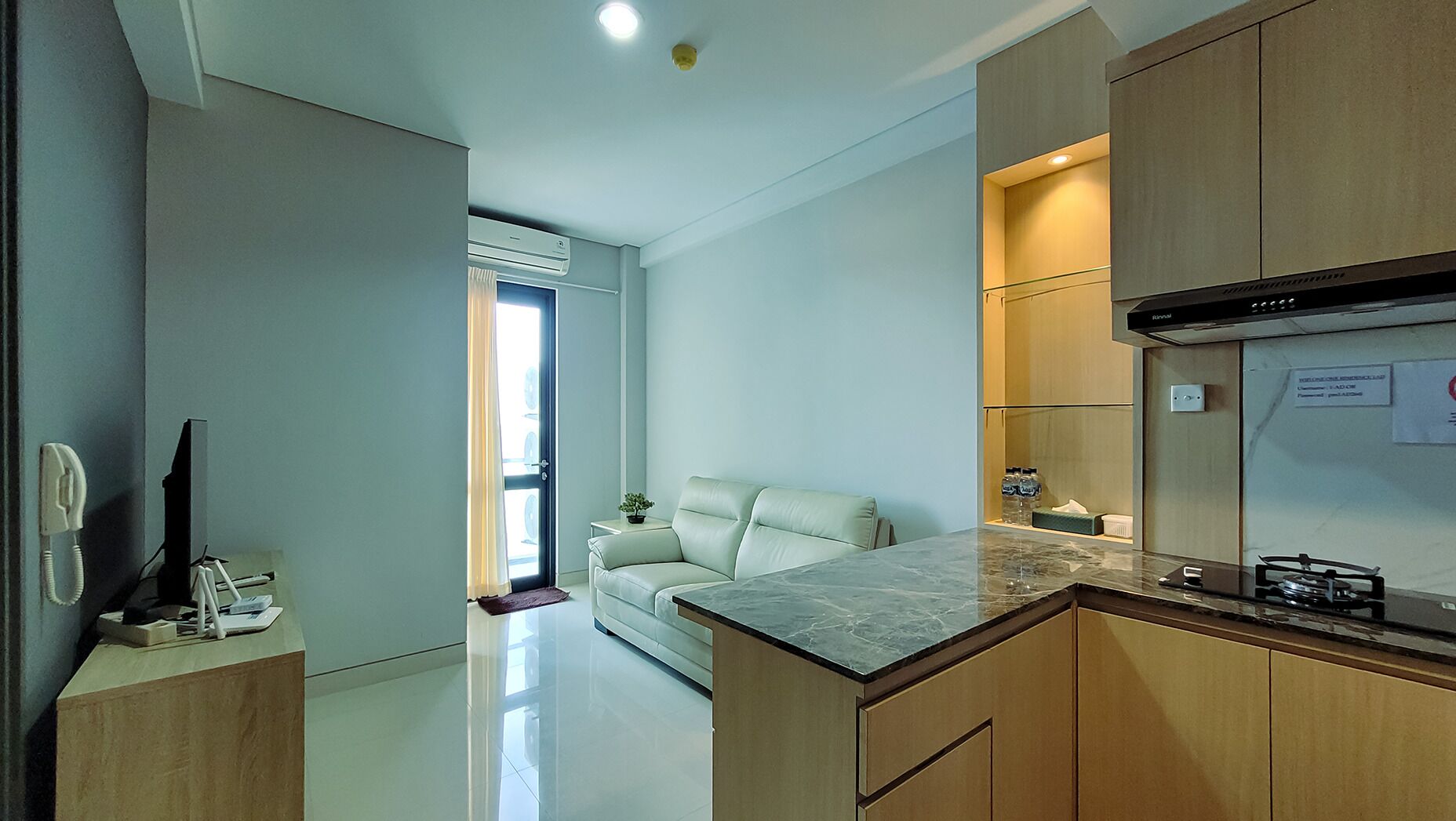 Luksusleilighet, 2 soverom, ikke-røyk | Oppholdsområde