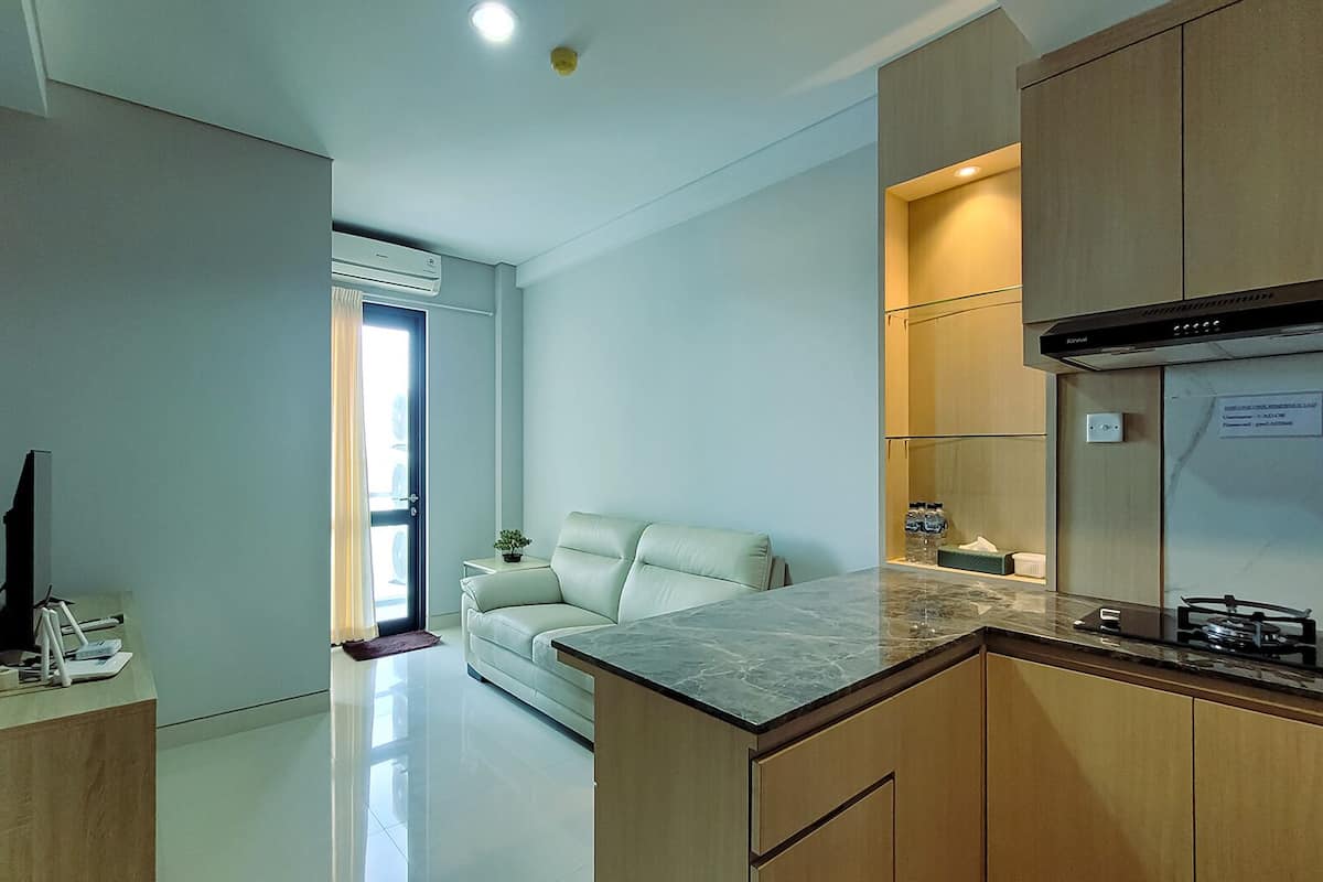 Luksusleilighet, 2 soverom, ikke-røyk | Oppholdsområde