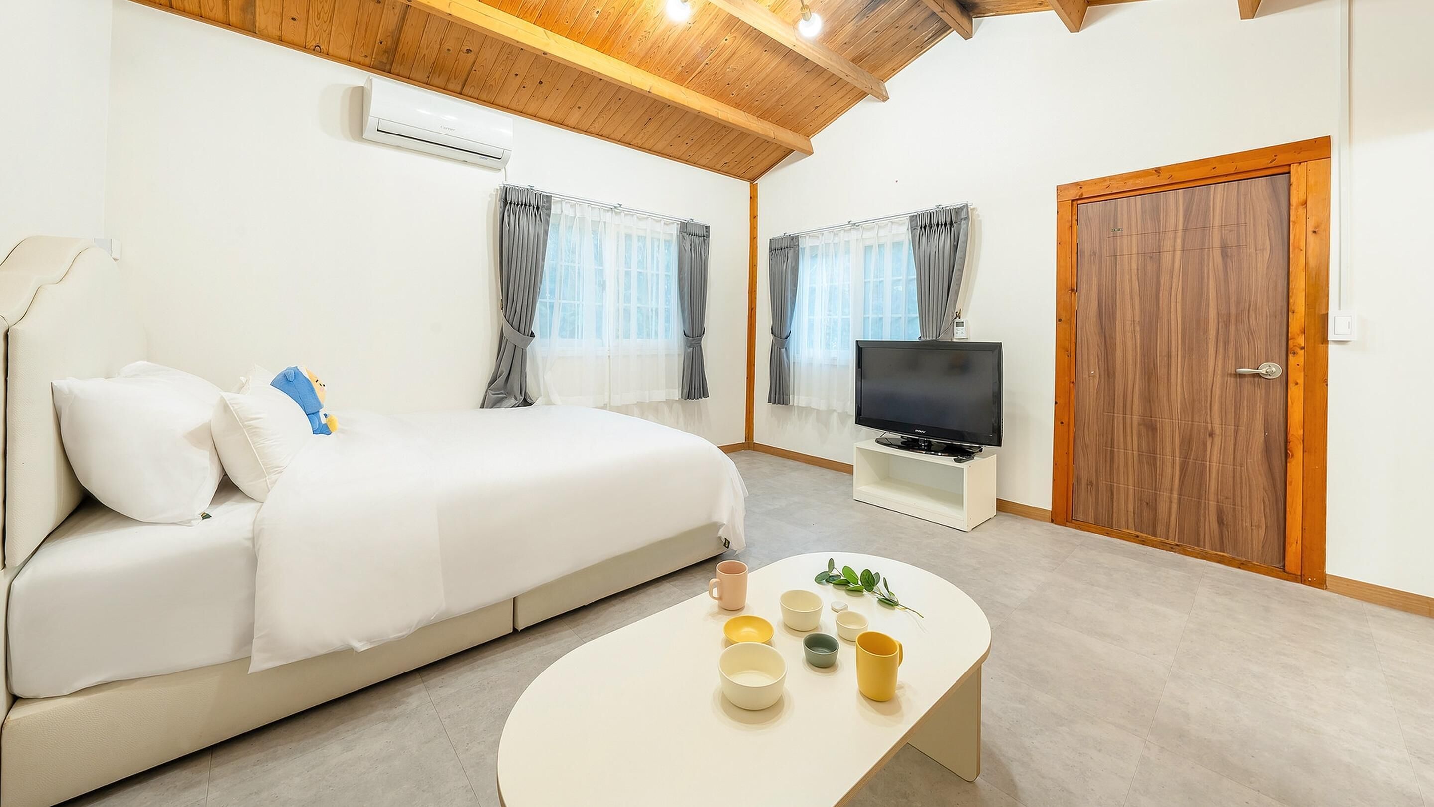 Quarto básico, 2 quartos (B206) | 1 quarto, Wi-Fi de cortesia