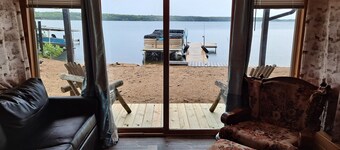 Escape to Your Private Lakefront Paradise on Lake Shamineau. Brand New Remodel!