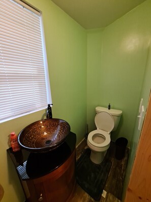 Douche, papier toilette