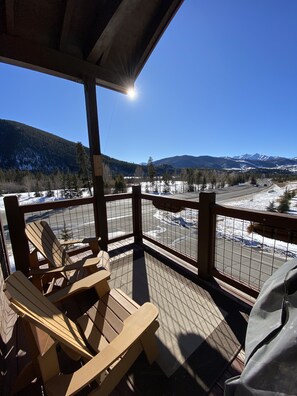 ดีลักซ์ทาวน์โฮม, 3 ห้องนอน, ระเบียง, วิวภูเขา (Frey Gulch 46) | วิวจากห้องพัก