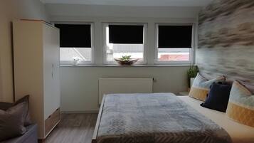 1 Schlafzimmer, Bügeleisen/Bügelbrett, kostenloses WLAN, Bettwäsche