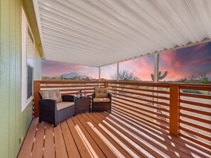 Terrace/patio - Wild Arizona West! Amazing Superstition Views. (Apache Junction)