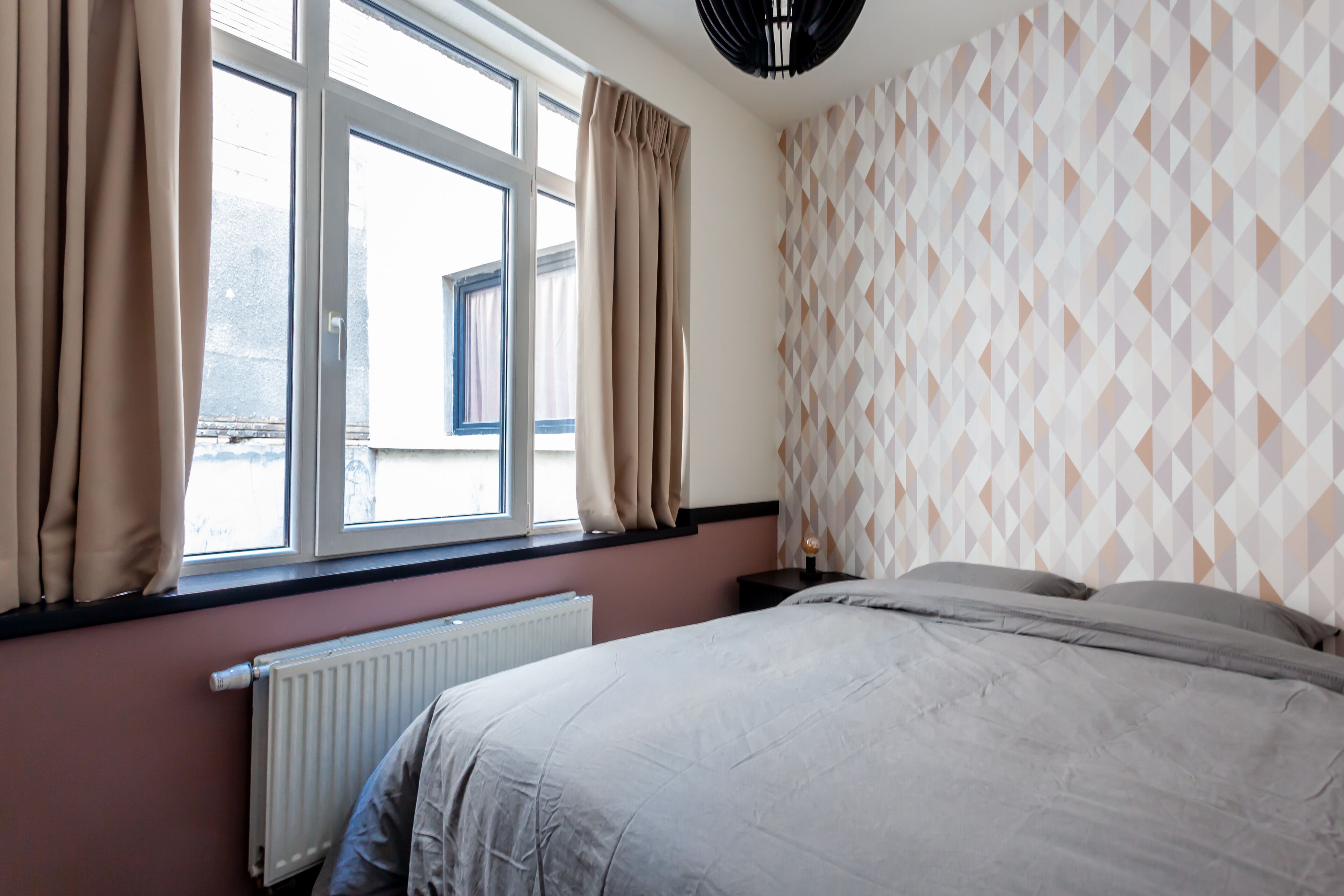 Comfort Apartment | Premium bedding, Select Comfort beds, desk, laptop workspace