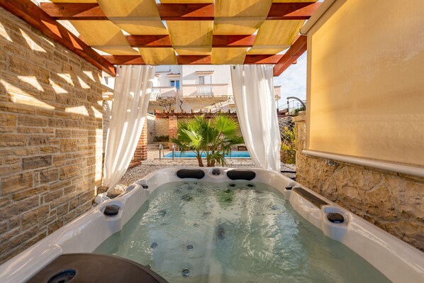Bubbelpool utomhus