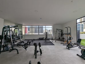 Fitness facility - w *| Positioned 1BR w/ Beautiful View in Calle 50 (Panamá)