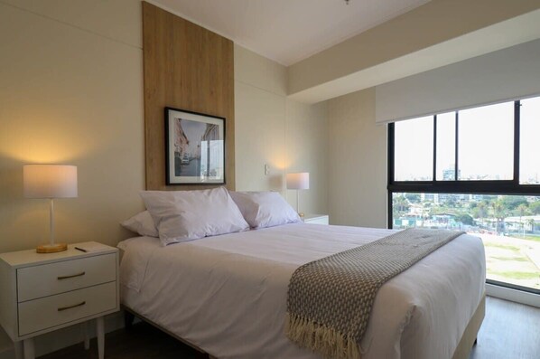 1 室のベッドルーム、アイロン / アイロン台、WiFi、ベッドシーツ